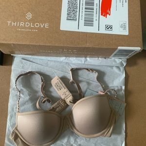 ThirdLove 24/7 Classic T-Shirt Bra in Taupe, 32B